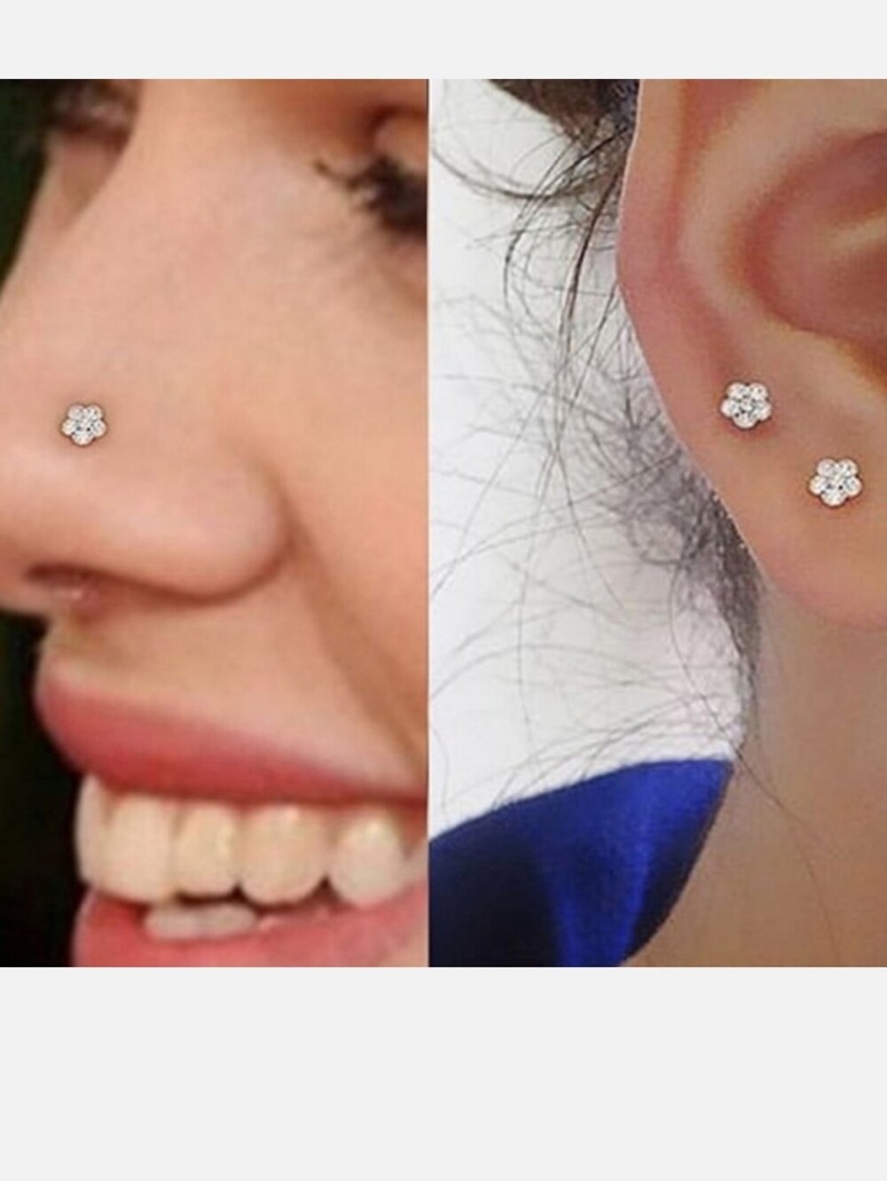 Flower Nose Ring - Picture 5 of 9